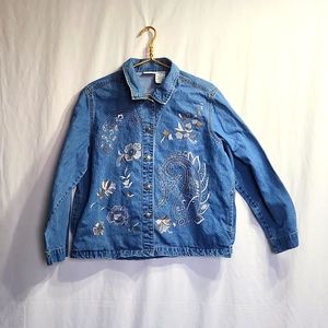 Embroidered Denim Jacket